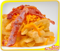 Cheese & Chips with Bacon