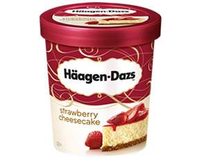 Haagen-Dazs Strawberry Cheesecake 100Ml